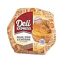 Deli Express Hot To Go Ham and Cheese Egg Croissant, 4.4 Ounce -- 10 per case.