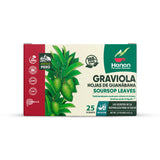 Hanan Peruvian Secrets Hojas De Guanabana-Graviola Herbal Tea | 100% Natural Soursop Leaves | 25 Tea Bags | Naturally Aids in Supporting the Liver