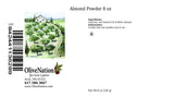 OliveNation Almond Powder from Oil of Bitter Almond, Non-GMO, Gluten Free, Kosher, Vegan - 8 ounces