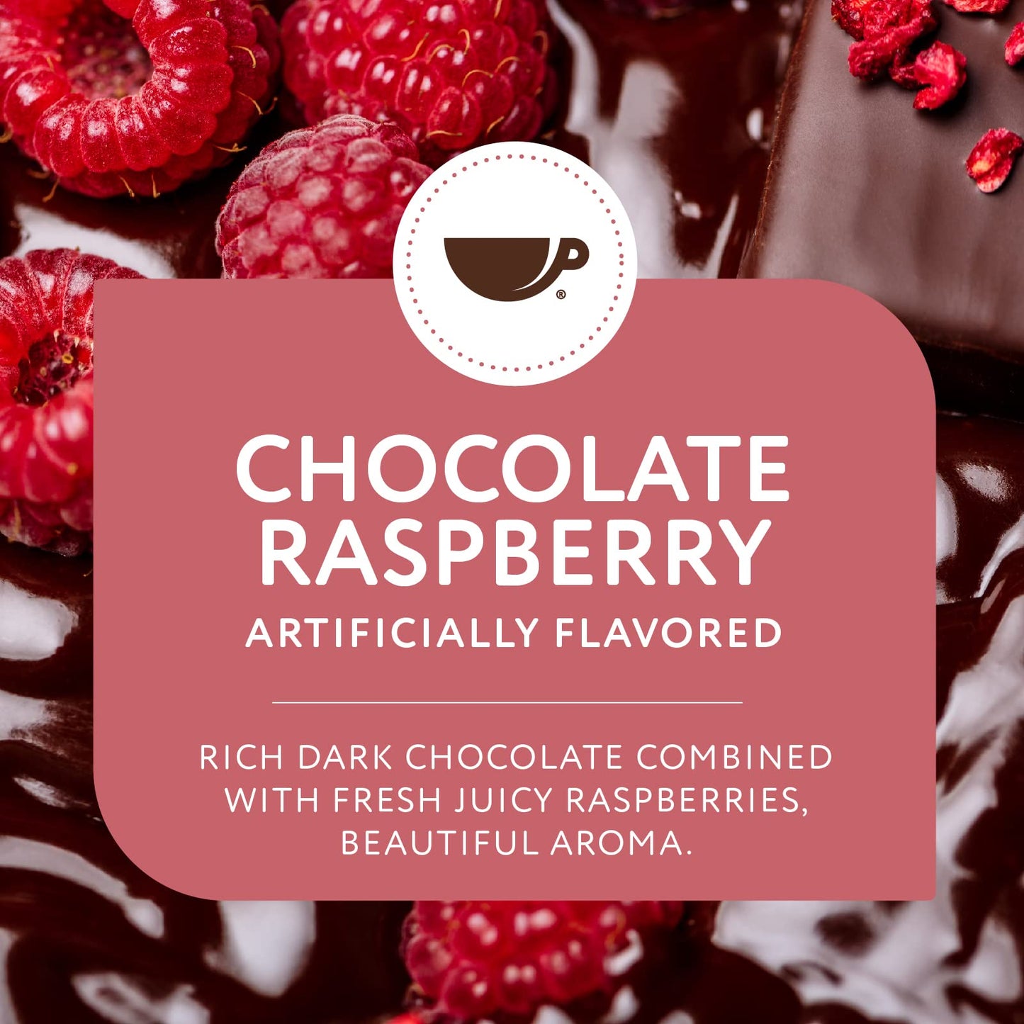 Paramount Chocolate Raspberry Ground Coffee, 12 Ounce Bag