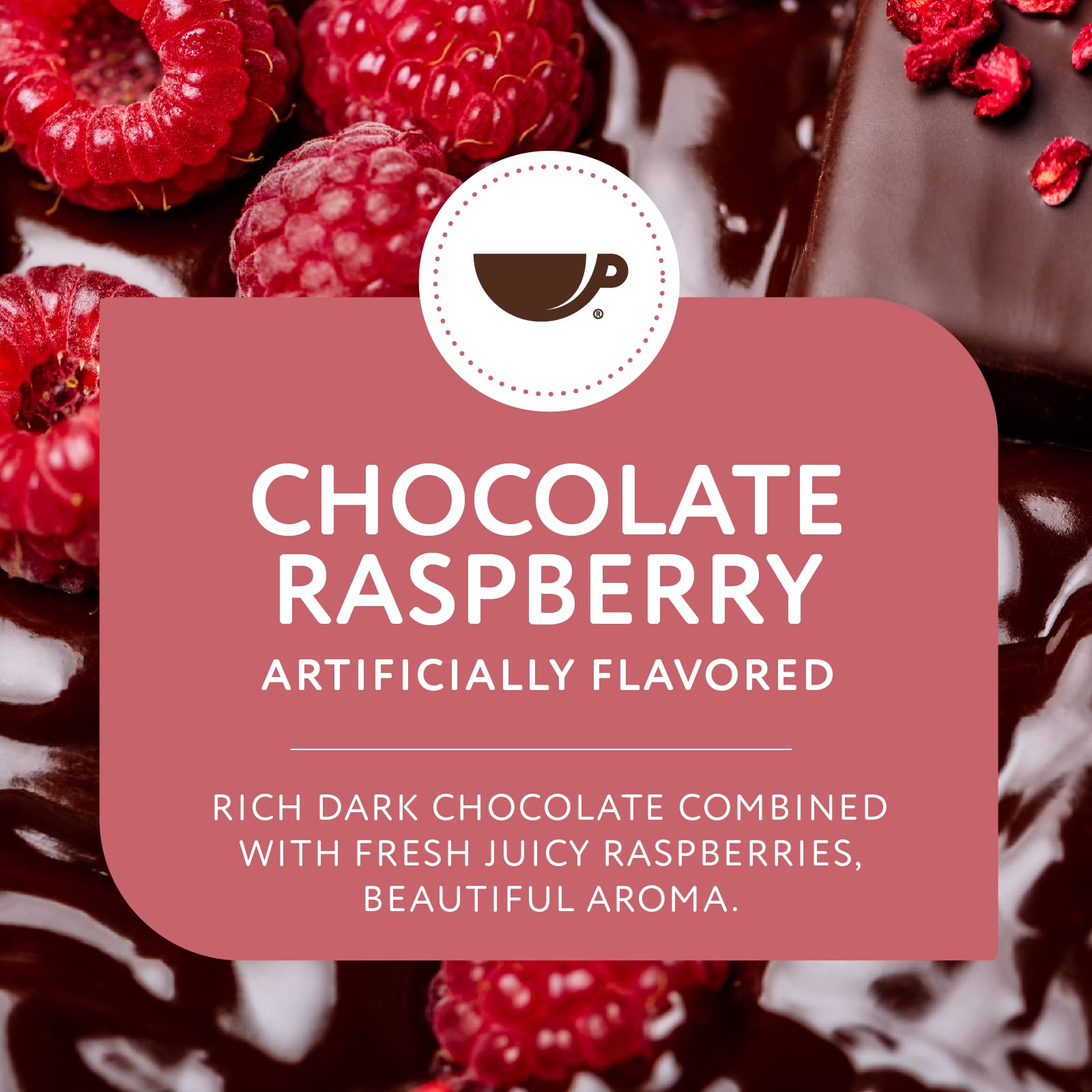 Paramount Chocolate Raspberry Ground Coffee, 12 Ounce Bag