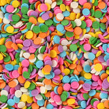 Birthday Confetti Sprinkles - 1.2 lb Bulk Pastel Rainbow Flat Round Jimmies - Baking Sprinkles for Cookies, Cupcakes, Cake Decorating, Ice Cream