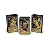 Genuine Fred Clean Fate Tarot Card Kitchen Sponges, Set of 3 Multi Layer Sponges with Metallic Gold Tarot Card Designs Fun, Functional, Mystical