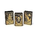 Genuine Fred Clean Fate Tarot Card Kitchen Sponges, Set of 3 Multi Layer Sponges with Metallic Gold Tarot Card Designs Fun, Functional, Mystical