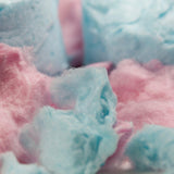 Snacktery Pink & Blue Cotton Candy - Experience the Sweetness of the Fair with Strawberry & Raspberry Flavored Cotton Candy - Pack of 3