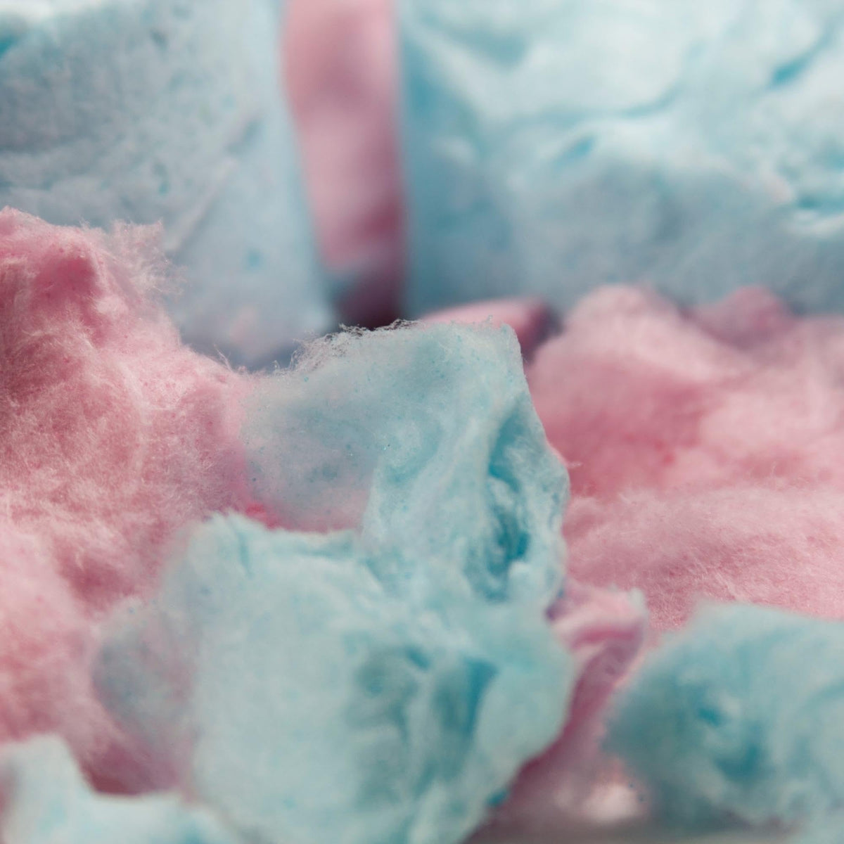 Snacktery Pink & Blue Cotton Candy - Experience the Sweetness of the Fair with Strawberry & Raspberry Flavored Cotton Candy - Pack of 3