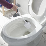 Clorox Toilet Bowl Brush With Under Rim Scrubber