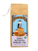 Vermont Maple Syrup and Pancake Mix Gift Box - From Barred Woods Maple Products (Amber Rich)