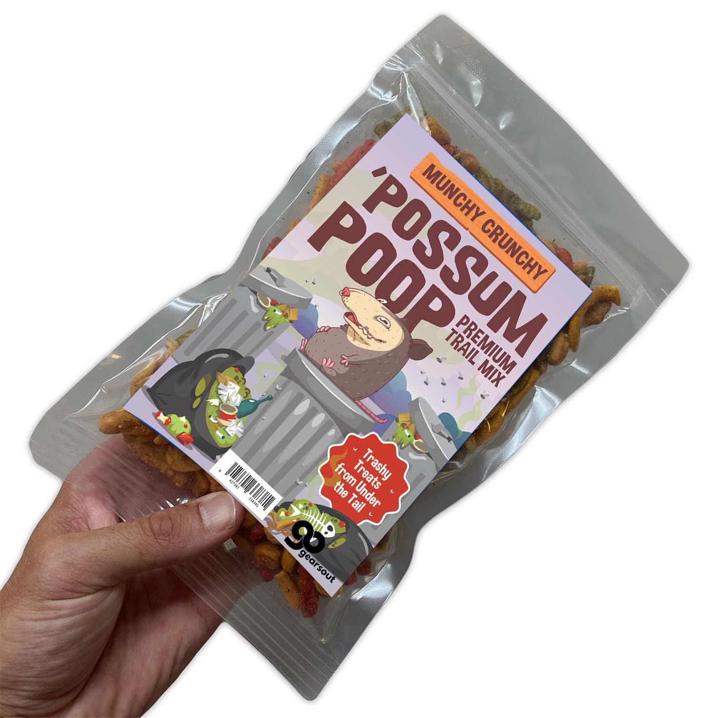 Possum Poop Premium Trail Mix- Funny Gag Gift for Men and Women - Weird Shower Gift, Fun Stocking Stuffers, Adult Gift Baskets, Trail Mix Blend, Nut