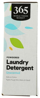 365 by Whole Foods Market, Powdered Laundry Detergent, Unscented, 80 HE Loads, 80 Ounce