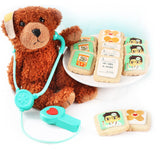 Get Well Soon Cookies Gift Basket | Individually Wrapped 12 Pack | Decorated Cookie Feel Better After Surgery or Broken Arm Leg for Men Women and Kids