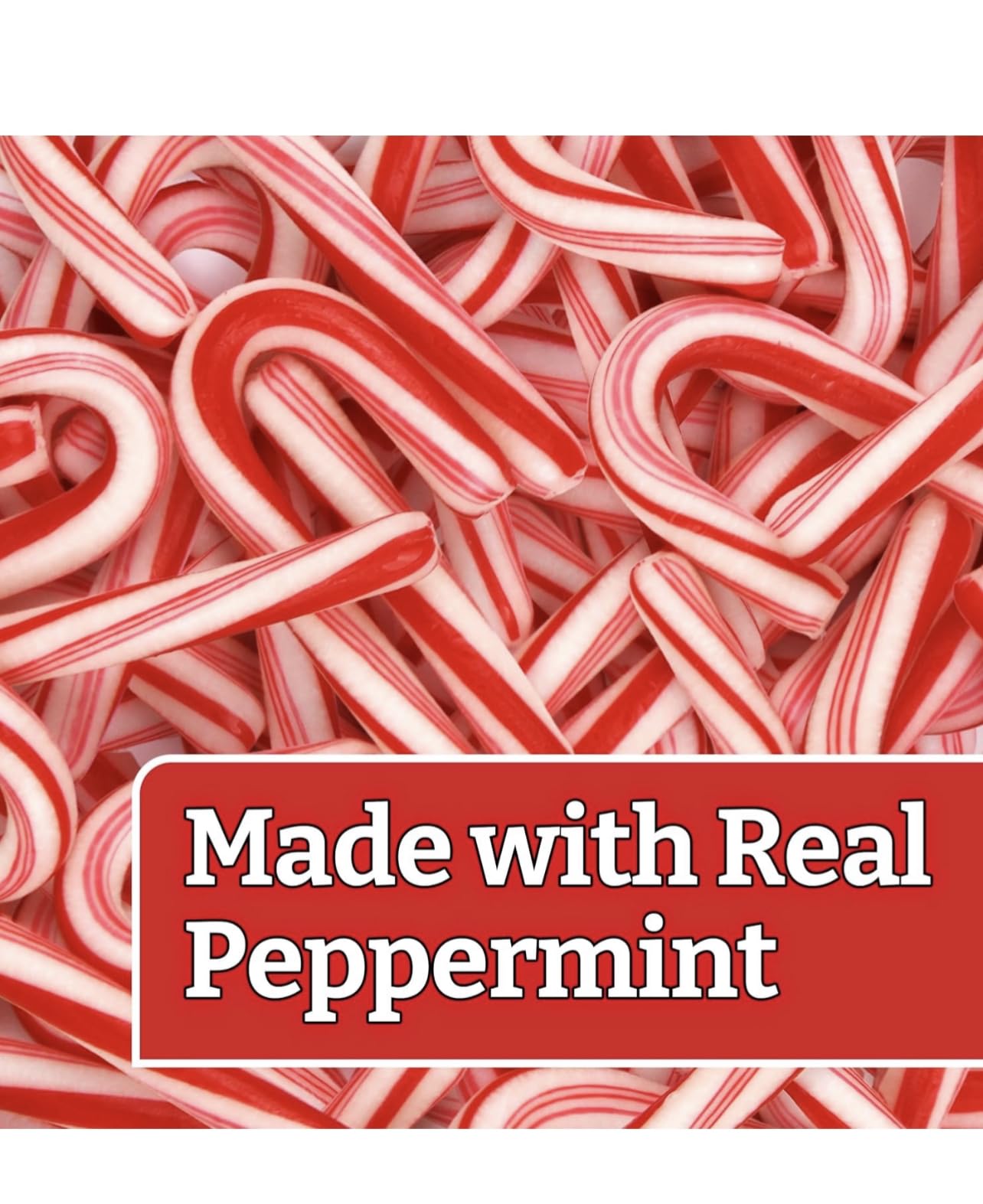 MINI CANDY CANES (250 CT) | Mini Candy Canes Red & White Made WITH REAL PEPPERMINT | Holiday Candy for Christmas, Santa Parade, ThanksGiving, Holidays