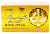 Manzanilla Té Con Miel. 25 Tea Bags. Camomile Tea with Honey. 2-PACK (50 Tea bags Total) (50 Bolsas)