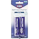 Clorox Bathroom Foamer Refill Cartridge Bathroom Foamer Reusable Spray Bottle, Household Essentials, Two Refill Cartridges, 0.66 Ounces (Package May