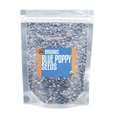 Essential Spice Organic Blue Poppy Seeds, 4 oz - Nutty, Mild & Crunchy Texture - Whole Seeds for Baking, Cooking, Toppings & Eastern European Cuisine