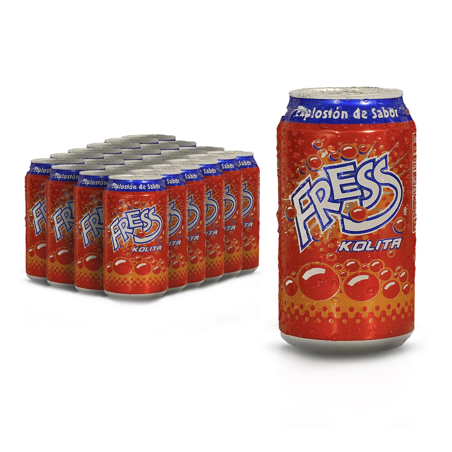 FressKolita Regular Fress Soda 12oz Original (24 pack)