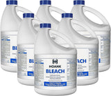 (6 Gallons) - Bulk Liquid Chlorine Bleach, for Laundry, Household and Commercial Cleaning, Multipurpose Cleaner, 1 Gallon Jugs. Ready to Use