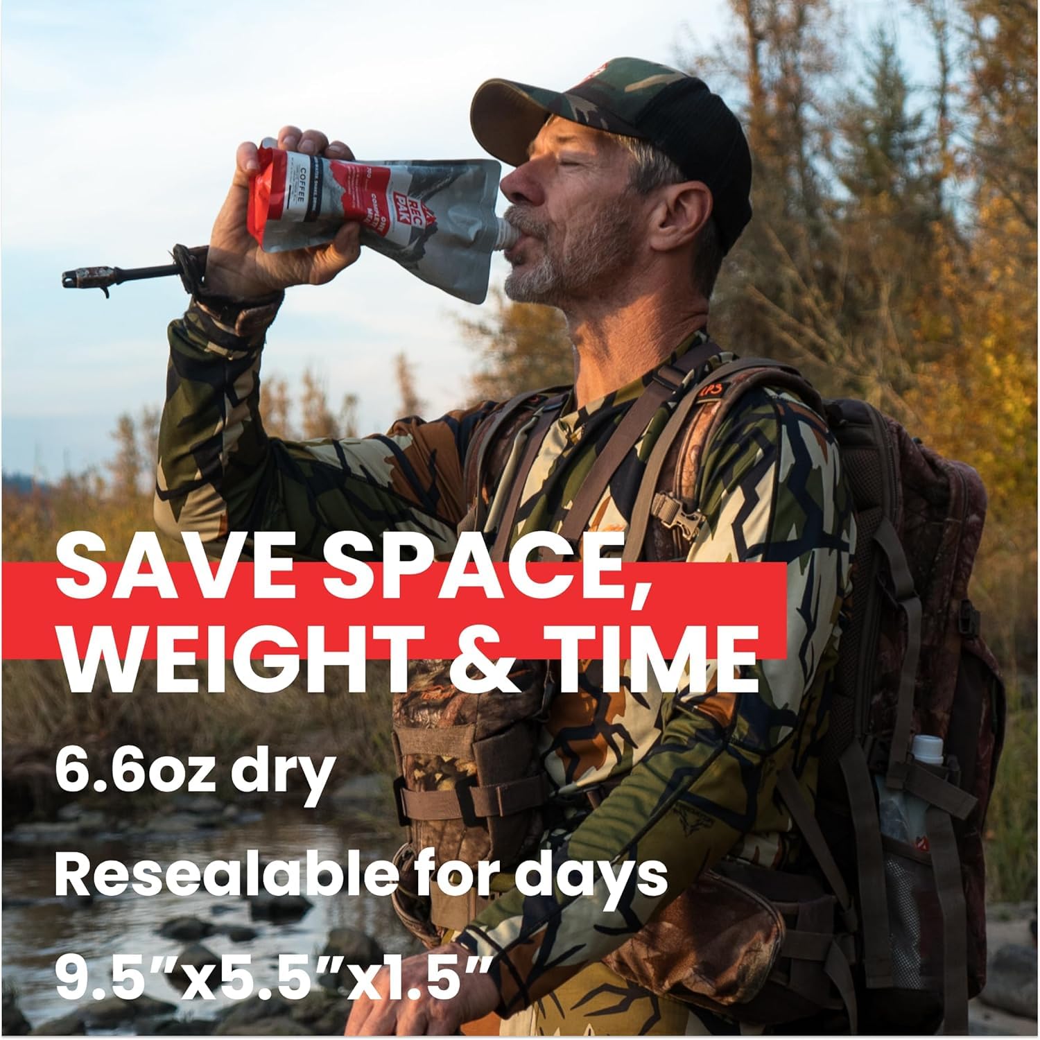 RecPak | 700 Cal, 43g Protein, Complete Nutrition for Backcountry Athletes | No-Cook Lightweight Liquid Meal for Mountaineering Backpacking Sking