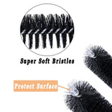 26 inch Clothes Dryer Lint Brush Vent Trap Cleaner Brush - Long Flexible Refrigerator Coil Soft Bristile Brush, Laundry Room and Washer Dryer