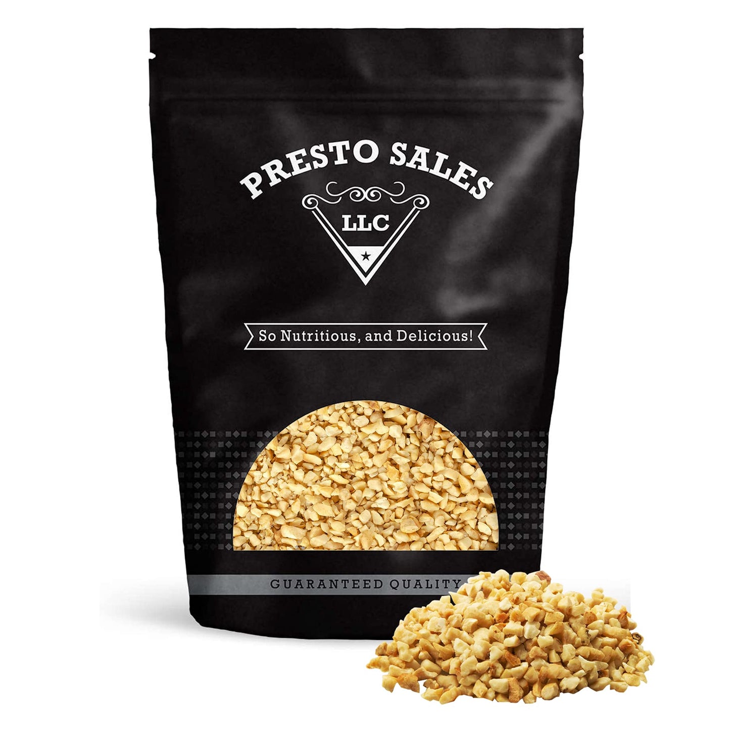 Cashews Fresh Quality Brazilian, Chopped raw nuts, Packed in 5 lbs. (80 oz.) Resealable Bag, Kind to your Body, Healthy Protein, Vitamin & Mineral