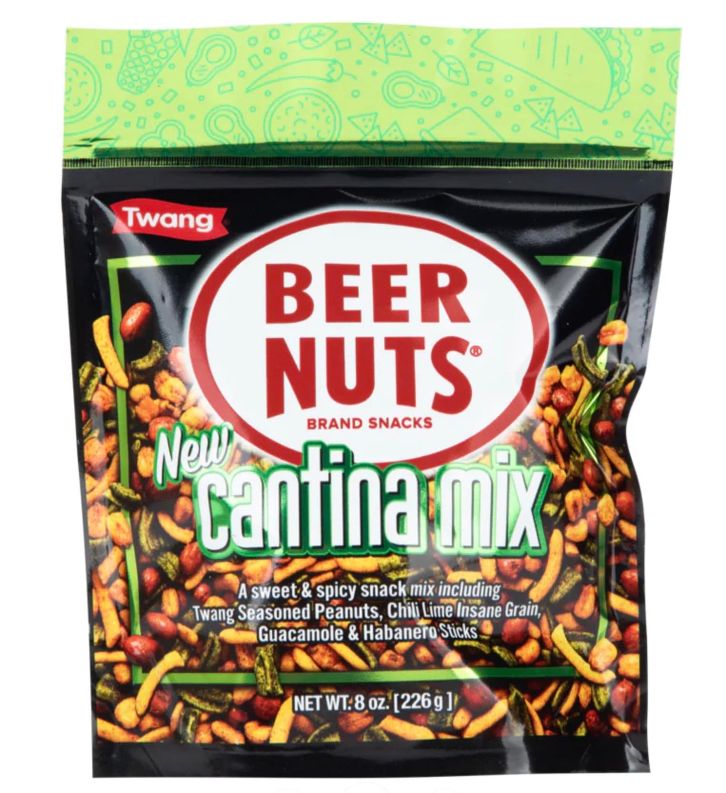 Beer Nuts Cantina Mix, Crunchy Party Pretzels, Cheese Sticks, Sesame Sticks, Roasted Corn Nuts, & Original Roasted Sweet Glazed Salted Peanuts,