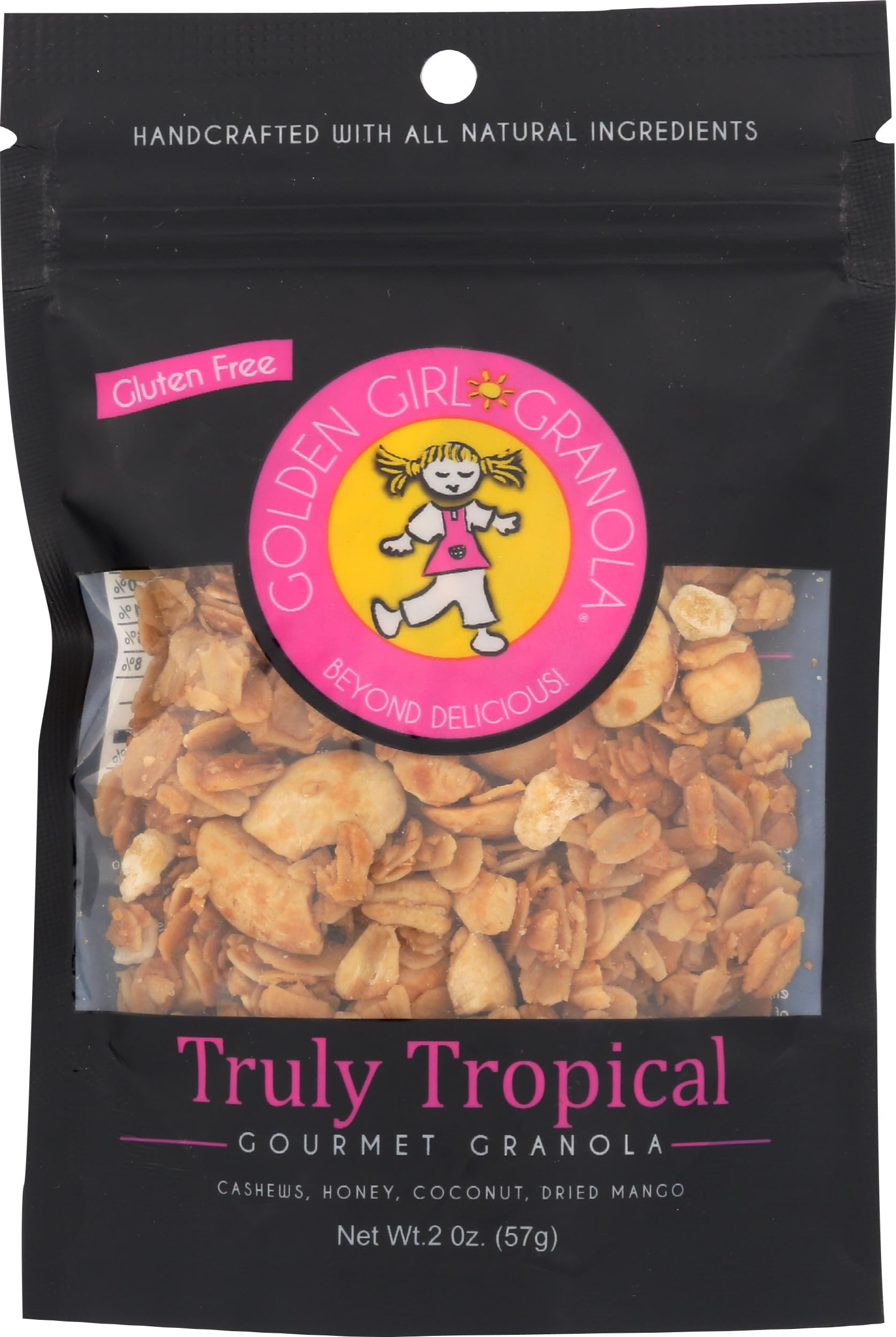 Golden Girl Granola Granola Truly Tropical, 2 OZ