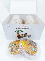 Handmade Korean Dalgona Candy - 20 Pack Honeycomb Toffee, Classic K-Drama Challenge Candy, Individually Wrapped, Authentic Korean Treat for Kids