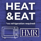 HMR Chicken with Barbecue Sauce Entrée | Prepared Meal Ready to Eat, Shelf-Stable | 19g Protein, Low-Calorie Pre-Packaged Lunch or Dinner | 7.2 oz