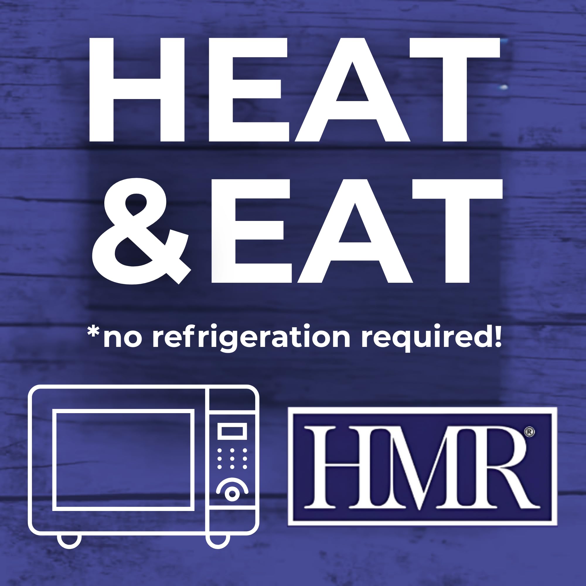 HMR Chicken with Barbecue Sauce Entrée | Prepared Meal Ready to Eat, Shelf-Stable | 19g Protein, Low-Calorie Pre-Packaged Lunch or Dinner | 7.2 oz