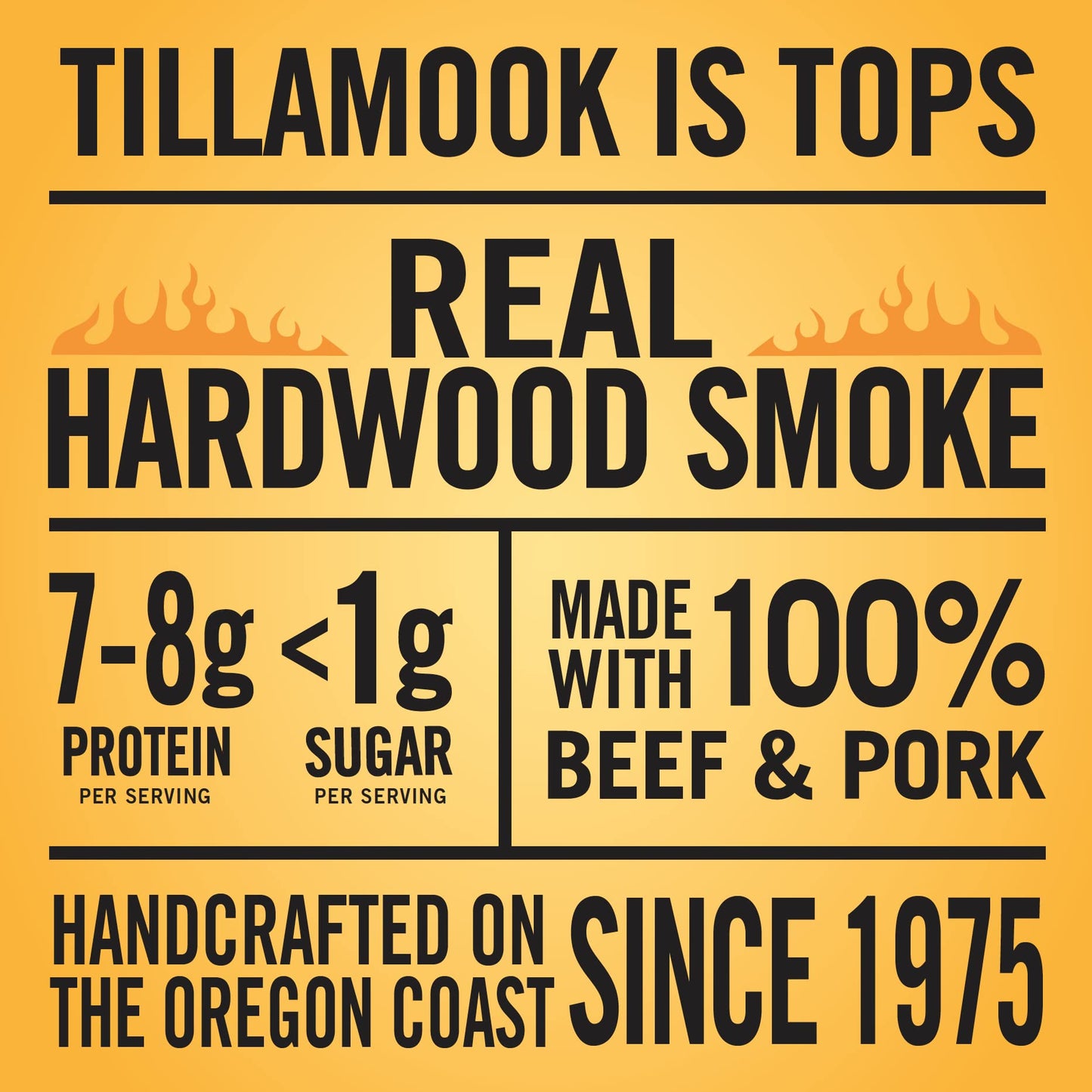 Tillamook Country Smoker Real Hardwood Smoked Sausages, Teriyaki, 12 Ounce