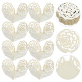 UPKOCH 50pcs Hollow Chocolate Packaging Wrappers Decorative Design for Candy and for Weddings Parties and Special Occasions Reflective