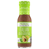Primal Kitchen Italian Vinaigrette & Marinade Salad Dressing made with Avocado Oil, Whole30 Approved, Certified Paleo, and Keto Certified, 8 Fluid