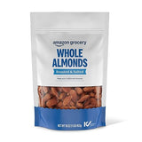 Amazon Grocery, Whole Almonds, Roasted & Salted, 16 Oz (Previously Happy Belly, Packaging May Vary)