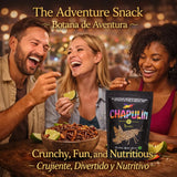 Chapulines Horneados Naturales (Baked Natural Grasshoppers)Jumbo150g(5.3oz)Bag Authentic Oaxacan Ready-to-Eat Snack Traditional Exotic Mexican