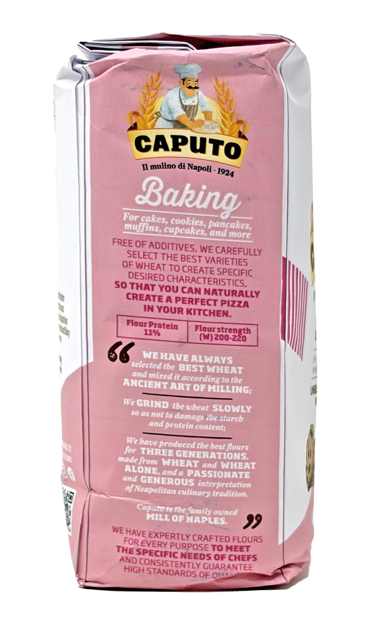 Antimo Caputo Baking (Pasticceria Pastry) 00 Flour 2.2 Pound Bag - For Desserts & Shortbreads - From Italy Type 00 Wheat