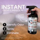 The Stink Solution Citrus Orange For Any Odor Eliminating Spray For Sweat, Urine, & Foul Odors. Safe To Spray On Clothes, Furniture, Mattresses