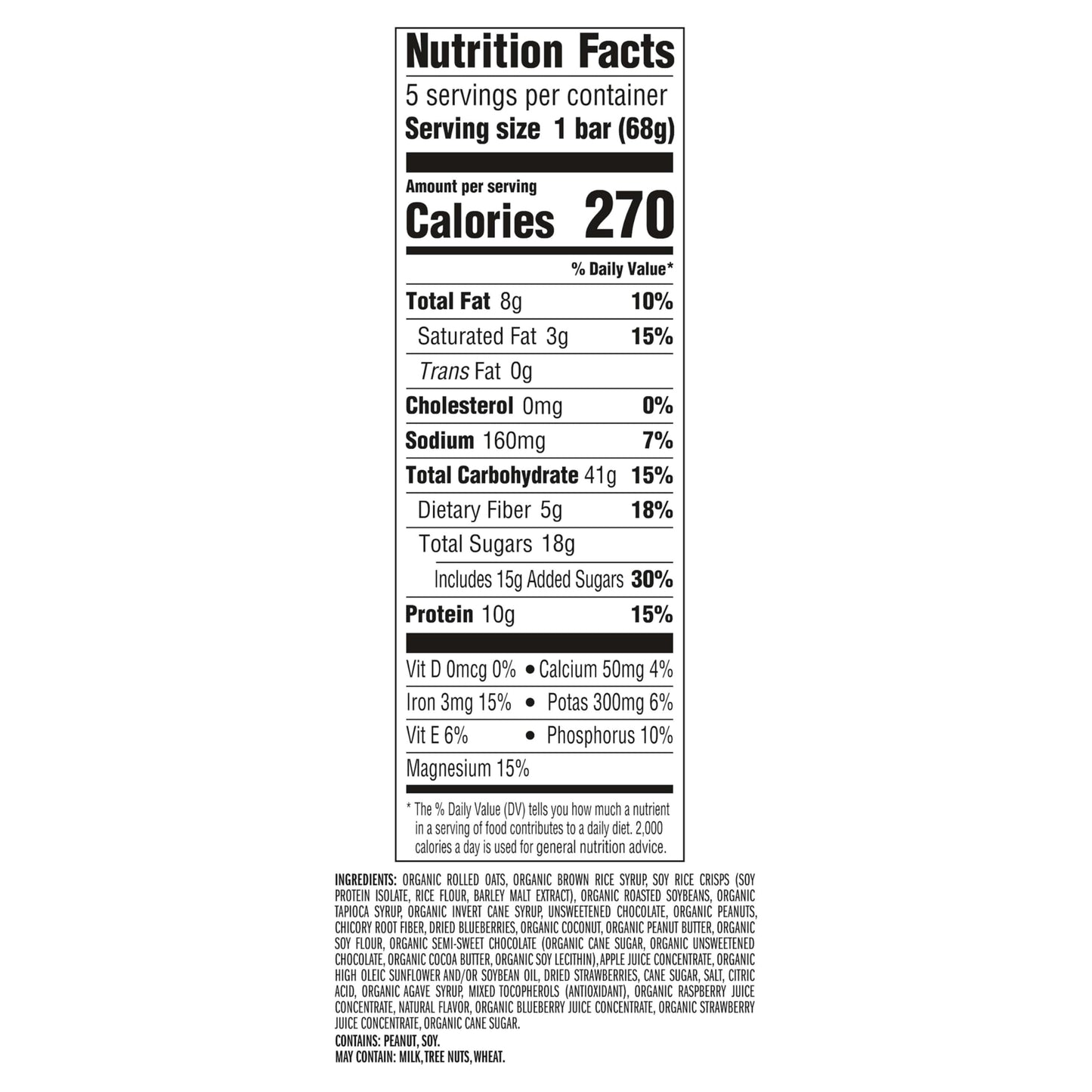 CLIF BAR - Energy Protein Bars - Limited Edition Run the World - Chocolate Berry - Made with Organic Oats - Energy Bars - Non-GMO (5 Pack)
