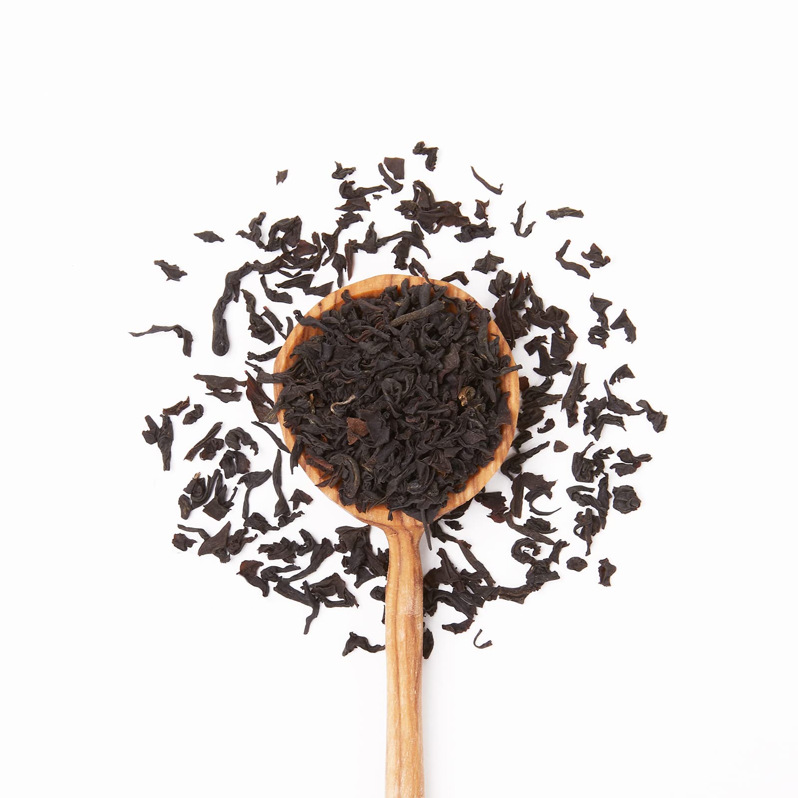 JusTea MT. KENYA BLACK | Loose Leaf Black Tea | Recyclable Refill Pouch | 40+ Cups (3.2oz) | High Caffeine | Award-Winning | Fair Trade | Non-GMO