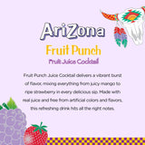 Arizona Fruit Punch Drink, Tetra Box, 216 Fl Oz, Pack of 32