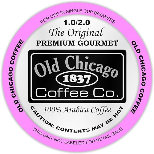 The Original Old Chicago Coffee French Roast, 12 Count