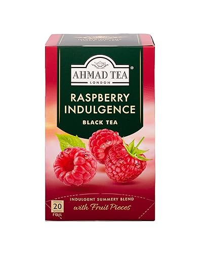 English Teas, "Raspberry Indulgence Black Tea" - Tagged and Aluminium Foil En...