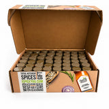 iSpice 48-Pack Starter Spice Set - Essential Herbs, Spices & Seasonings for Cooking - Kitchen Gift Set for Home Cooks - All-Natural, Kosher, Non-GMO