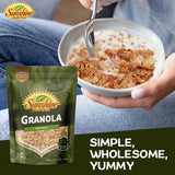 Original Granola, Delightfully Crunchy Healthy Granola Cereal, Ideal Granola for Yogurt or Enjoy with Milk, Perfect Granola Cereal Healthy Snack