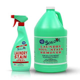 SOILOVE 22oz (1 pack) + Soilove 128oz (1 pack) Laundry Spot Remover for clothes- Powerful Triple-Acting formula Clings, Penetrates and Lifts everyday