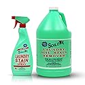 SOILOVE 22oz (1 pack) + Soilove 128oz (1 pack) Laundry Spot Remover for clothes- Powerful Triple-Acting formula Clings, Penetrates and Lifts everyday