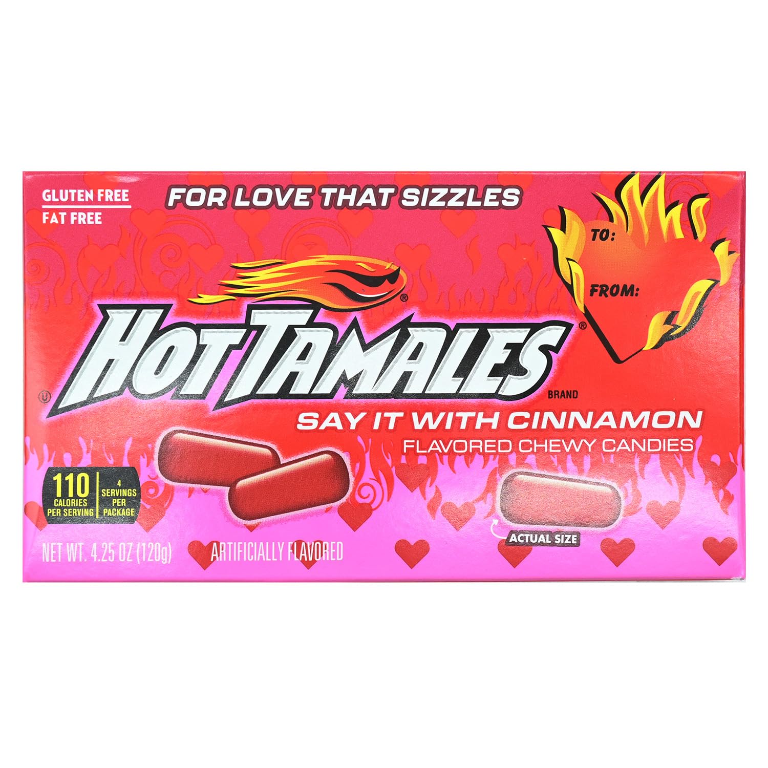 Hot Tamales Valentines Box, 4.25oz