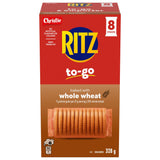 Ritz Whole Wheat Crackers To-Go, Individually Wrapped Crackers - 328g/11.5 oz