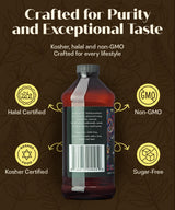 Premium Baking Vanilla Flavor, 16 fl oz - alcohol?free, Madagascar Bourbon vanilla, sugar?free, GMO?free, gluten?free, vegan, paleo, keto, kosher