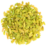 Premium Green Raisins - 1 lb Resealable Bag - Naturally Sweet & Sun-Dried - No Sugar Added - Perfect for Snacking & Baking