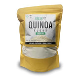 Greenfit Premium Organic White Quinoa Flour | Gluten Free, Non-GMO, Vegan | All-Purpose Flour Alternative | High Protein & Fiber | Keto & Paleo